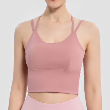 Mujeres Yoga Tops Sports Crop Top