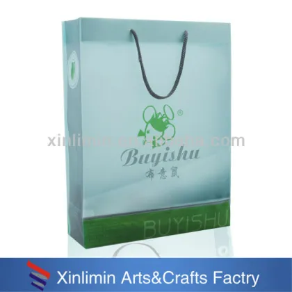 Hot sale paper bags with handles wholesale private label paper bag