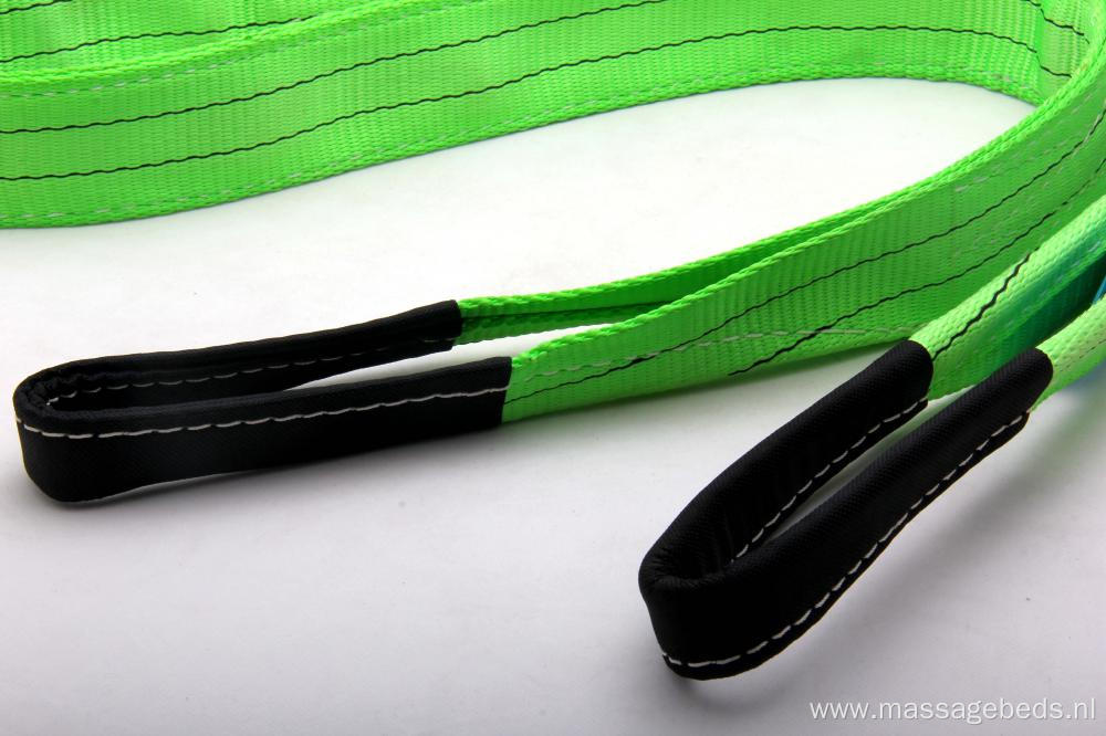 Green Color High Standard 2T Capacity Lift Sling