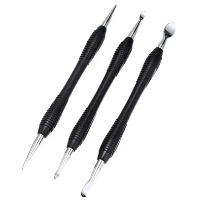 Leathercraft Modeling Tool Kit - 3 Pcs (S, M, L Sizes)