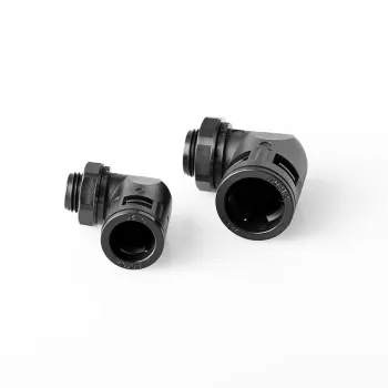 Right Angle Connector for Nylon Corrugated conduit PG16-AD21.2