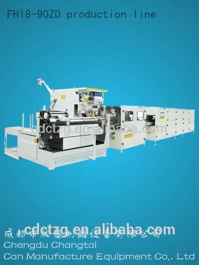 18Lbig painting can making line