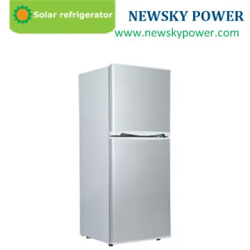 supermarket solar refrigerator compressor fridge freezer used home applicance solar fridge