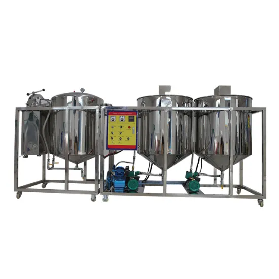 Sunflower Soybean Groundnut Oil Refining Machine