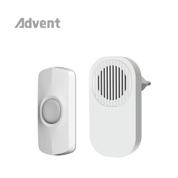 Battery Powered Bell Push Wireless Doorbell 15M Remote