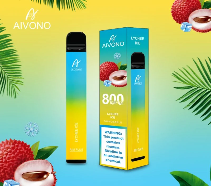 جهاز Aivono vape ذو النوعية الجيدة 800 نفخة