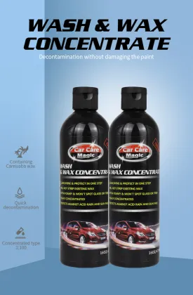 Wash & Wax Shampoo professional car cleaning products