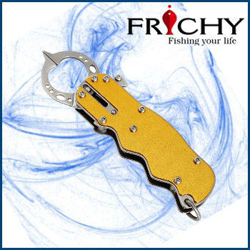 Aluminium and stainless steel Mini fish lip grip fish gaff fishing tackle -FLG10