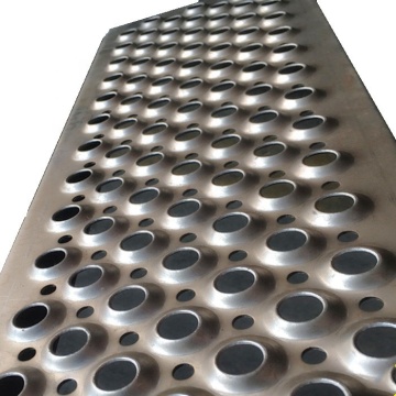 Galvanized Steel or Aluminum Safety Grating - Perforated Metal Platform