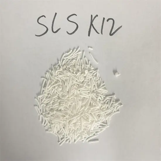 Anionic surfactant Sodium Lauryl sulfate SLS Needle 94%