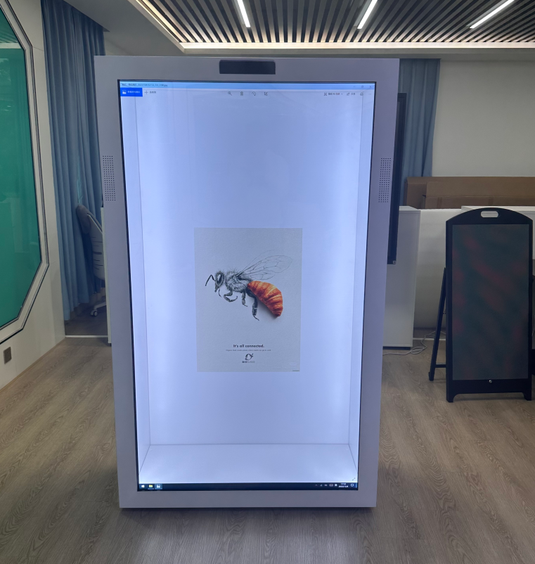 עובד דיגיטלי AI Human Box לאולמות שירות ממשלתיים חכמים ולפניות ציבור