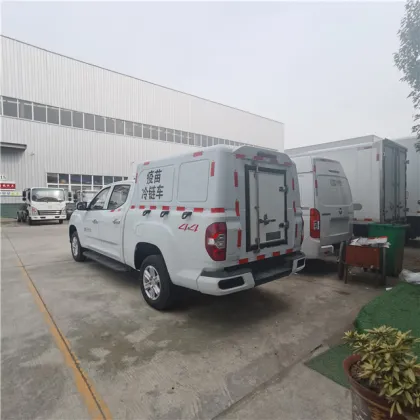 Saic Chase 4x4 pickup refrigerated truck