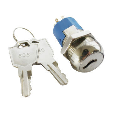 Large Full Size Switch Lock with Rating of 4A 125V AC, 2A 250V AC