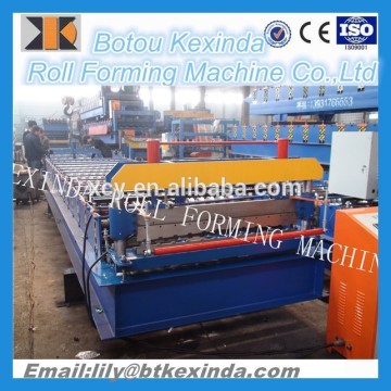 C10 automatically color tile roll forming machine