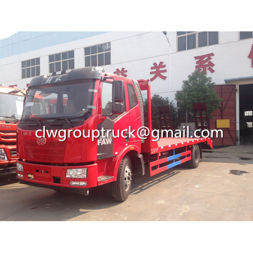 FAW 10-16T Flatbed reboque venda (tipo de Diesel)