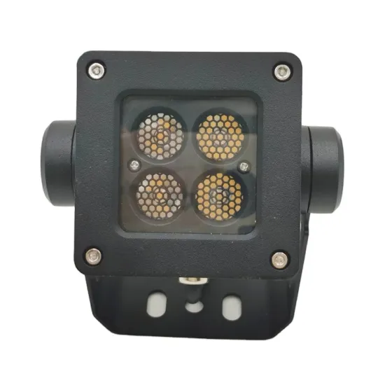 12W Waterproof IP65 Aluminum Outdoor Floodlight, Pathway Lawn Lamp, Landscape Garden Spot Light, Square LED Spike Style, 90mm