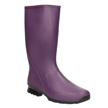 Frauen wasserdichte Gummi -Regenstiefel mit Komfort Insist - Mittelkalbgartenstiefel für Damen