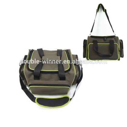 Adjustable compartment multifunction fishing tackle hook fishing lure bag