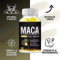 OEM/ODM Maca Plus Gummies 1500mg Big Booty Enhancer con soporte multivitamínico de raíz de maca negra NALGAS