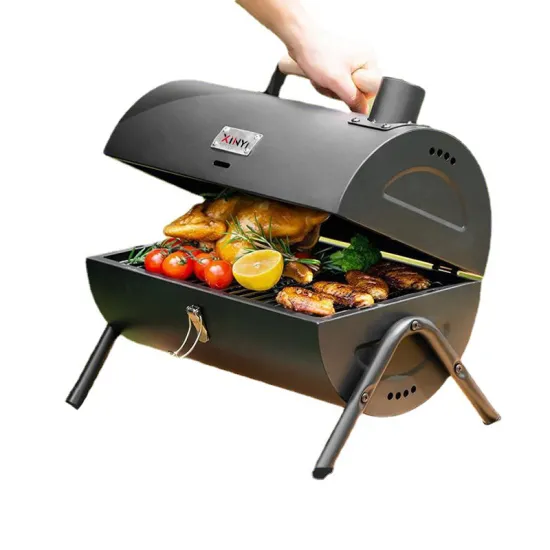 Easy Carry Stainless Steel Portable Camping BBQ Grill: Features and Benefits