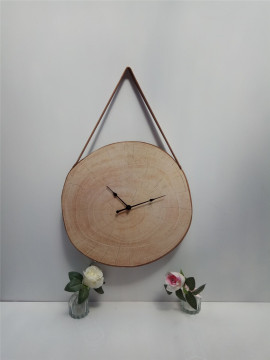 Boom Lijnen Creatieve Houten Klok