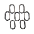 Customized Buckles Oval Alloy Spring Snap Hook Carabiners Factory