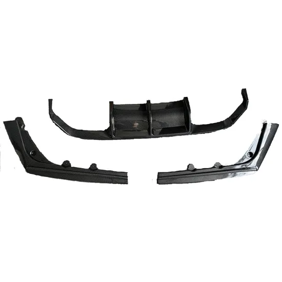 BMW M3 M4 Carbon Fiber Rear Lip Spoiler for 14-18 Models - Perfect for Custom Modifications