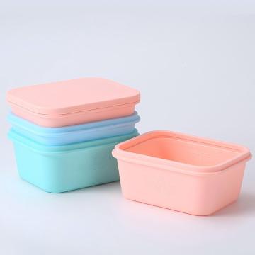 BPA ที่เป็นมิตรกับสิ่งแวดล้อมแบบกำหนดเองฟรีซิลิโคน Bento Lunch Box สำหรับไมโครเวฟและที่เก็บอาหาร