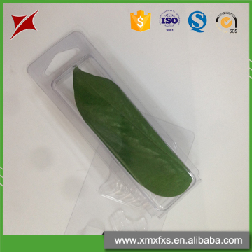 Custom made fresh herb blister plastic PET tray clamshell packaging
