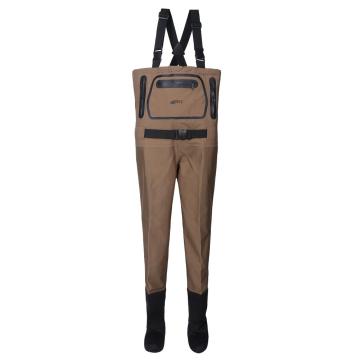 100% Waterproof Custom Chest Waders: Breathable Neoprene PVC Nylon for Unisex Fishing with Breathable Outsole-Rubber" 

However, for a search engine title, which often needs to be concise yet descriptive, you might consider:

"Best Breathable Waterproof C