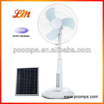 Solar stand fan,AC & DC automatic conversion