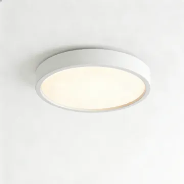 Ceiling-mounted LED light for living spaces