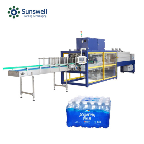 packing machine plastic bottle heat shrink packing machine