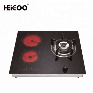 China-Made Double Infrared Induction Cooker Electric Stovetop & Single Burner Gas Stove with Glass Ceramic Plate