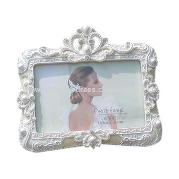 Decorative resin photo frames, feminine and unique style