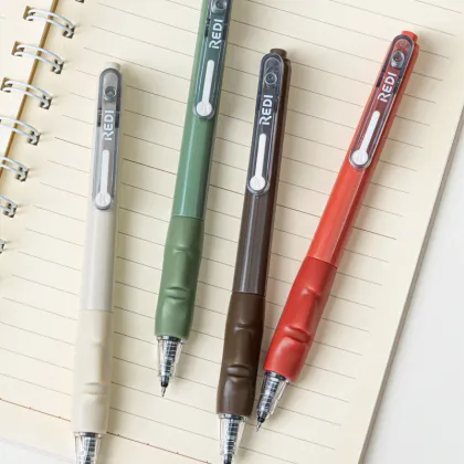 Custom Logo Neutral Gel Ink Pen with 0.5mm Tip