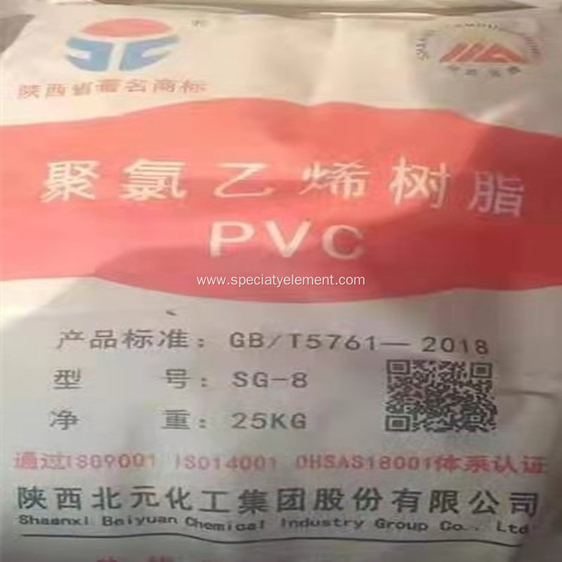 Beiyuan Brand PVC Resin SG3 /SG8 /SG 5