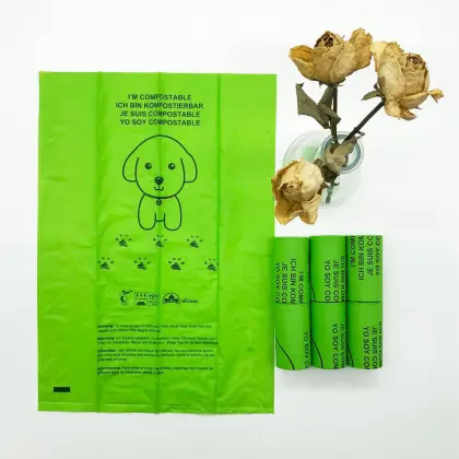 Custom Size Pet Poo Bags and Bin Bags