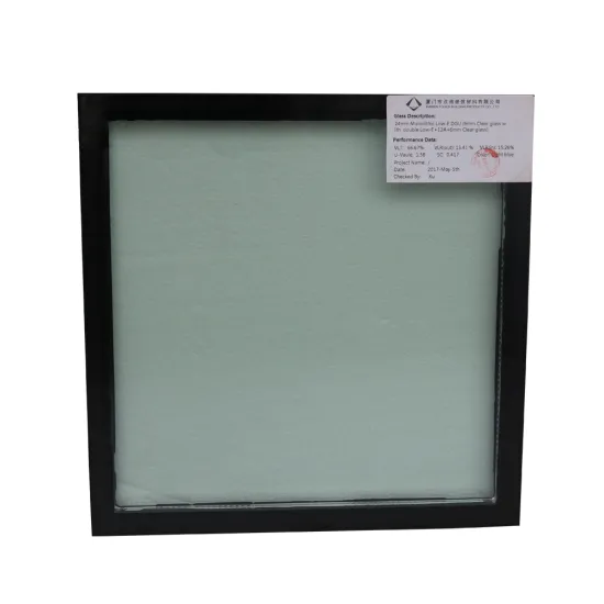 Low E Glass Low-Emissivity Double Glazing Glass