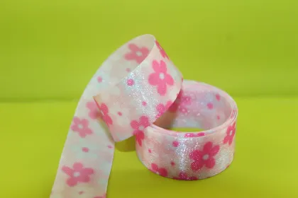 Printed Cotton Ribbon, Print Polyester Ribbon, Print Satin Ribbon