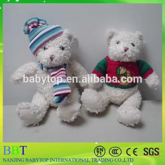 Wholesale plush Christmas teddy bear toy gift