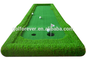 0.75*3m two-layer edged portable golf putting green
