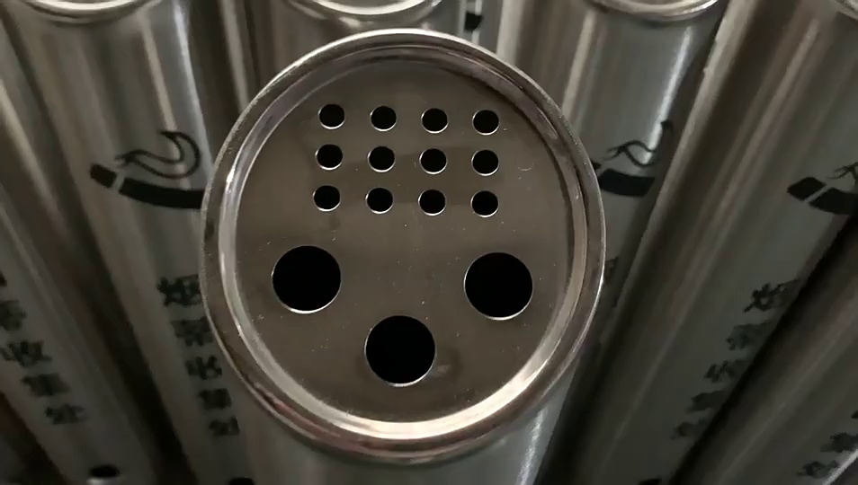 Wall Mounted Cigarette Butt Bin with Fireproof Design