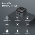 Celeron N4100 Mini PC четырехъядерный крошечный компьютер