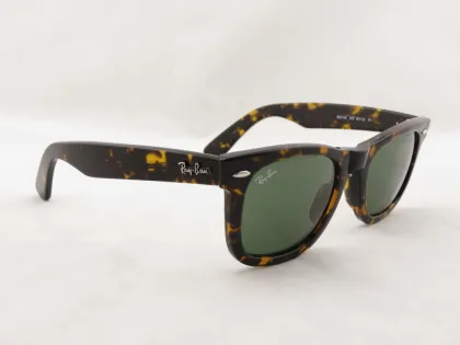 Tortoise Frame Ray Ban Wayfarer Sunglasses Acetate Frame Crystal Lens Rb2140 902