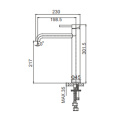 Seawind Basin Mixer Tall