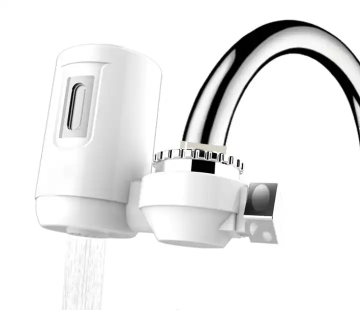 Kitchen Faucet Mount Water Purifier with Ceramic & Carbon Filters