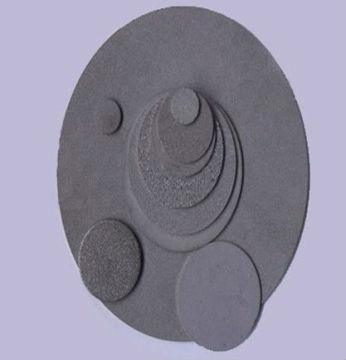 Sintered filter disc