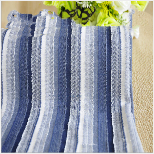 Washable Fancy Striped Single Knitted Jacquard Fabric