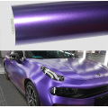 Wrap vinyle de voiture violette métallique mat